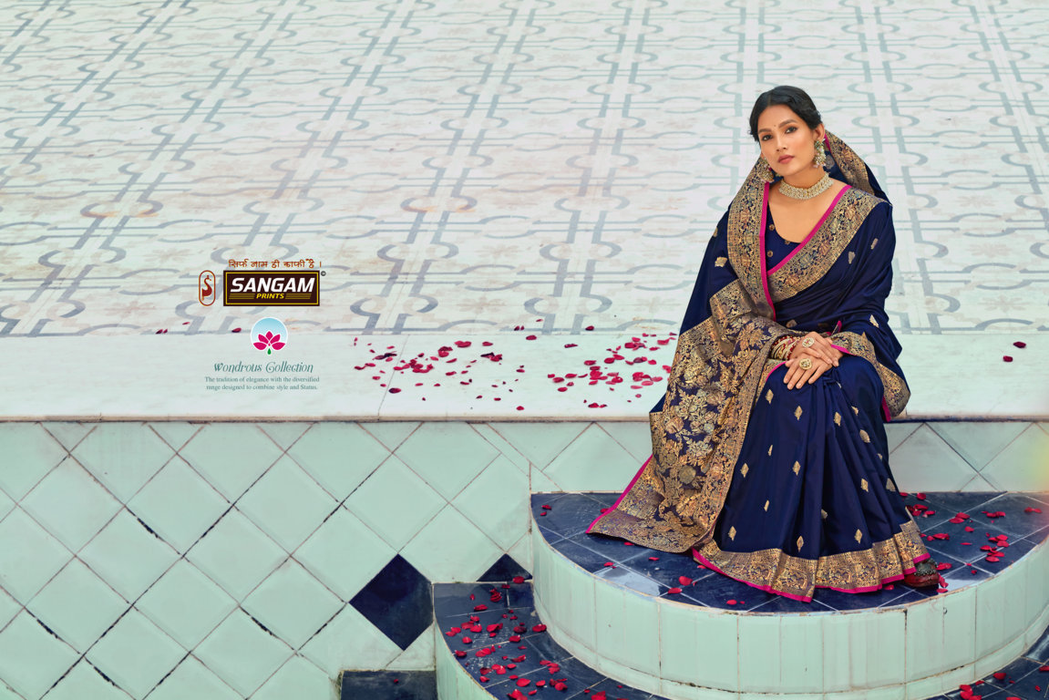 Sangam Presents Devanshi Banarasi Silk Sarees