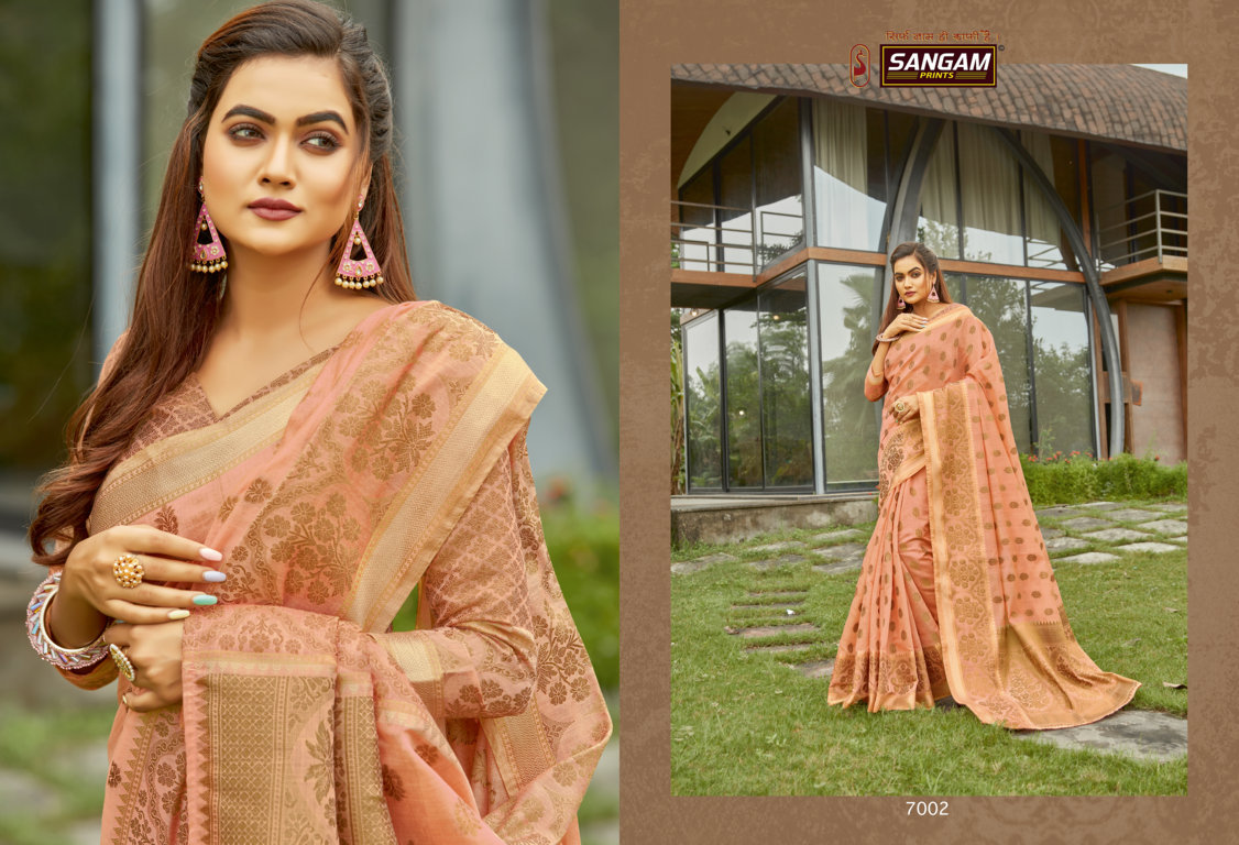 Sangam Presents Desi Handloom Cotton Sarees