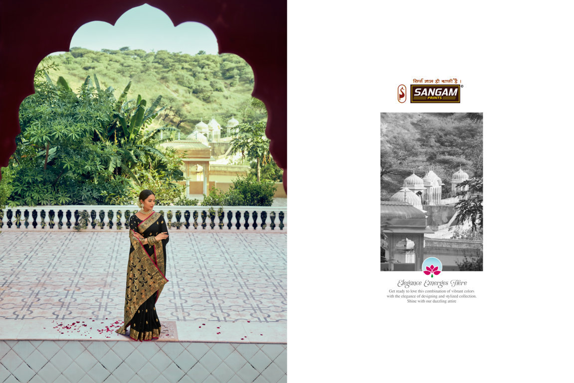 Sangam Presents Devanshi Banarasi Silk Sarees