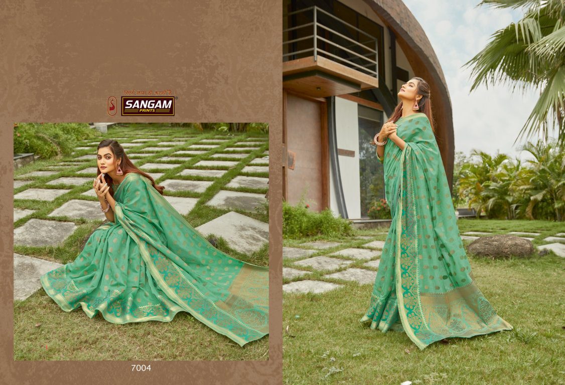 Sangam Presents Desi Handloom Cotton Sarees