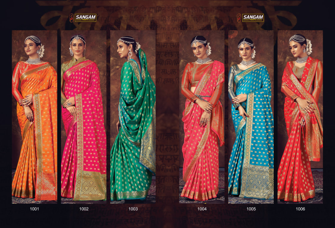 Sangam Presents Mangala Banarasi Silk Sarees