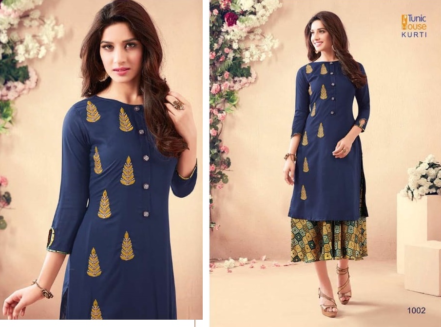 Tunic House Sp Vol-2 Designer Long Flair Kurti Catalog