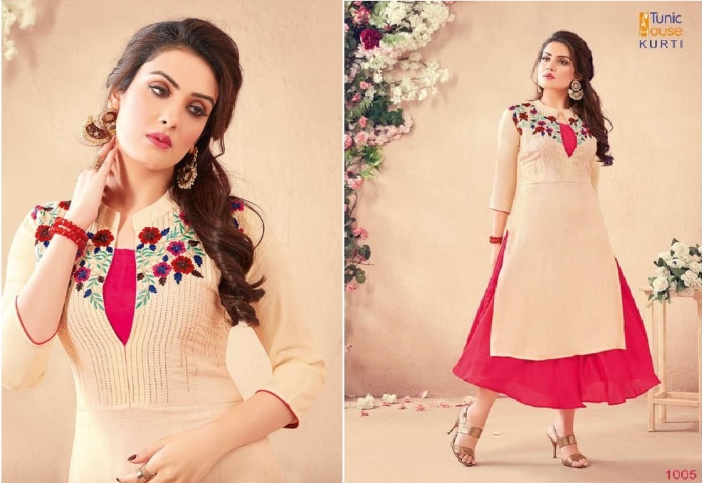 Tunic House Sp Vol-2 Designer Long Flair Kurti Catalog