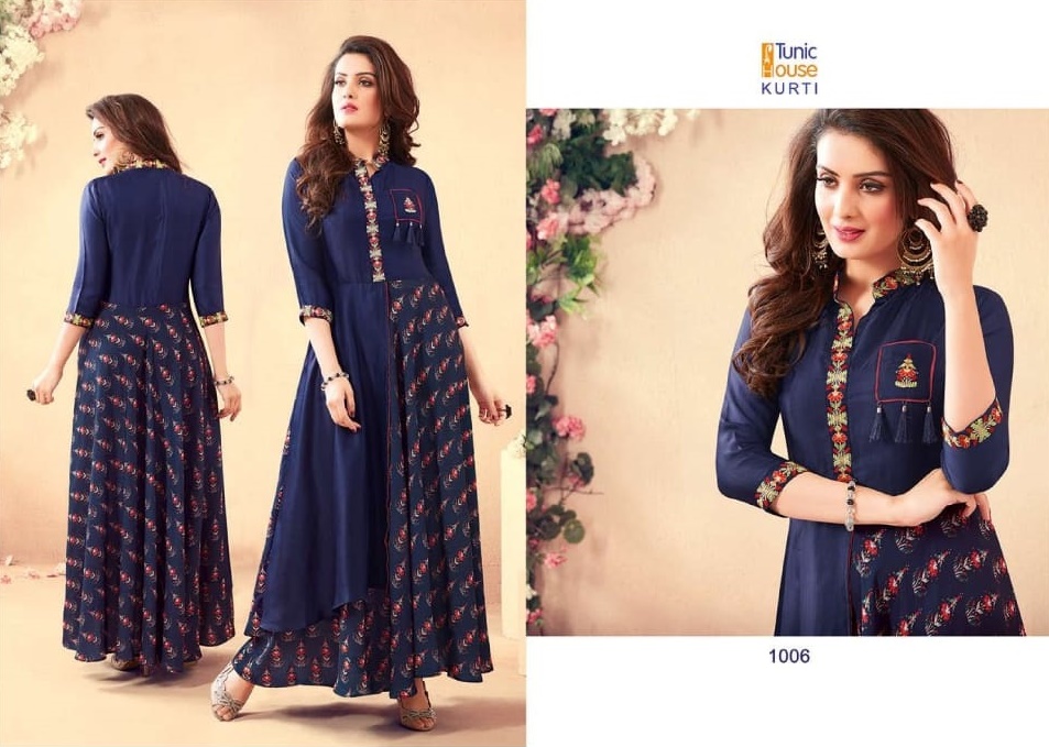 Tunic House Sp Vol-2 Designer Long Flair Kurti Catalog