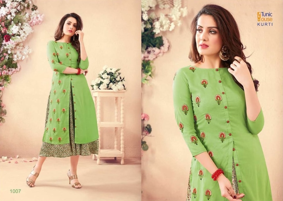 Tunic House Sp Vol-2 Designer Long Flair Kurti Catalog