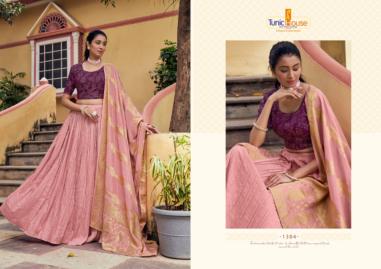 Tunic House Apsara Designer Readymade Lehenga Choli Dupatta Catalog