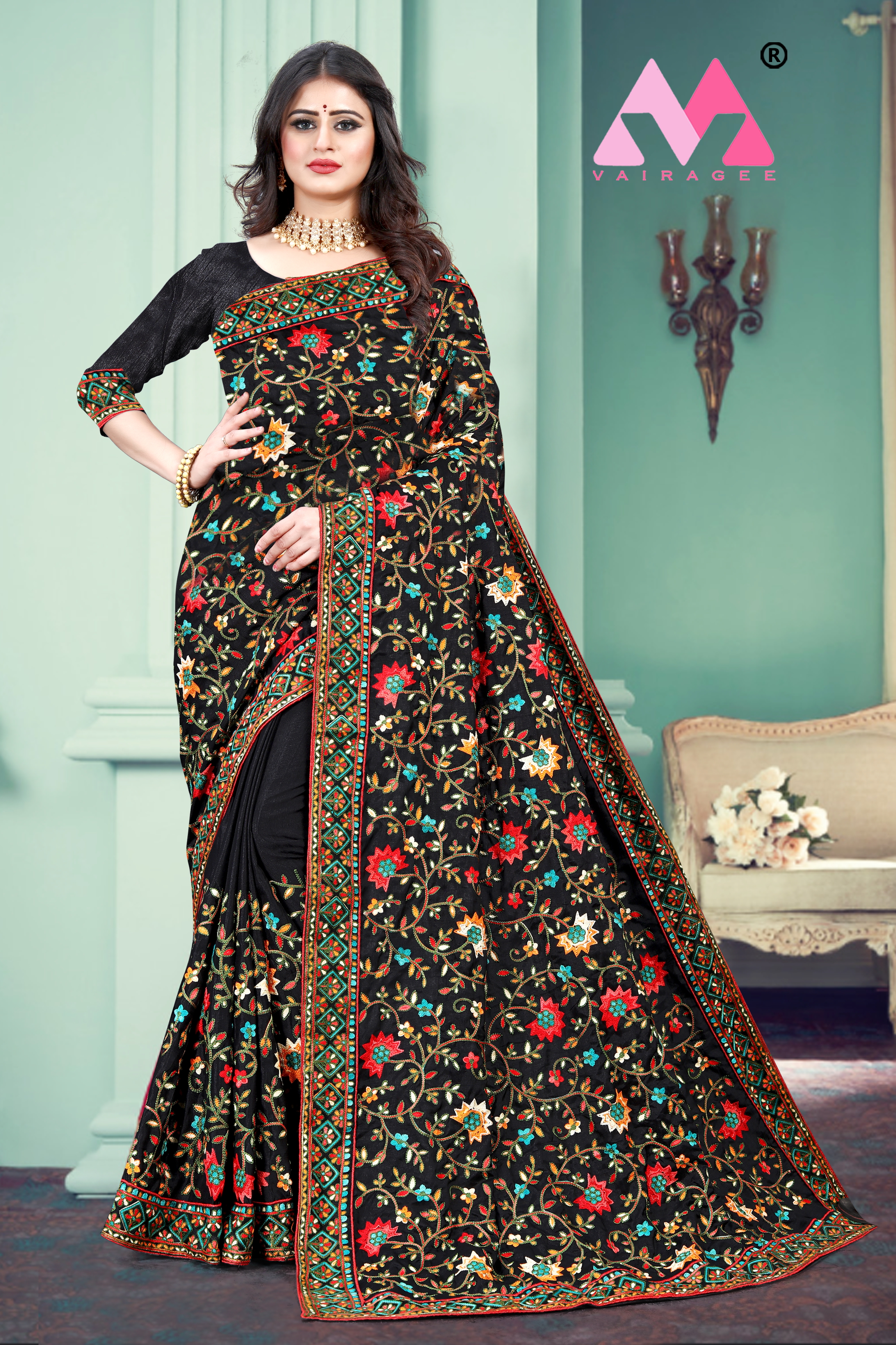 Vivera Shiva Vol 3 Party Wear Sarees Catalog