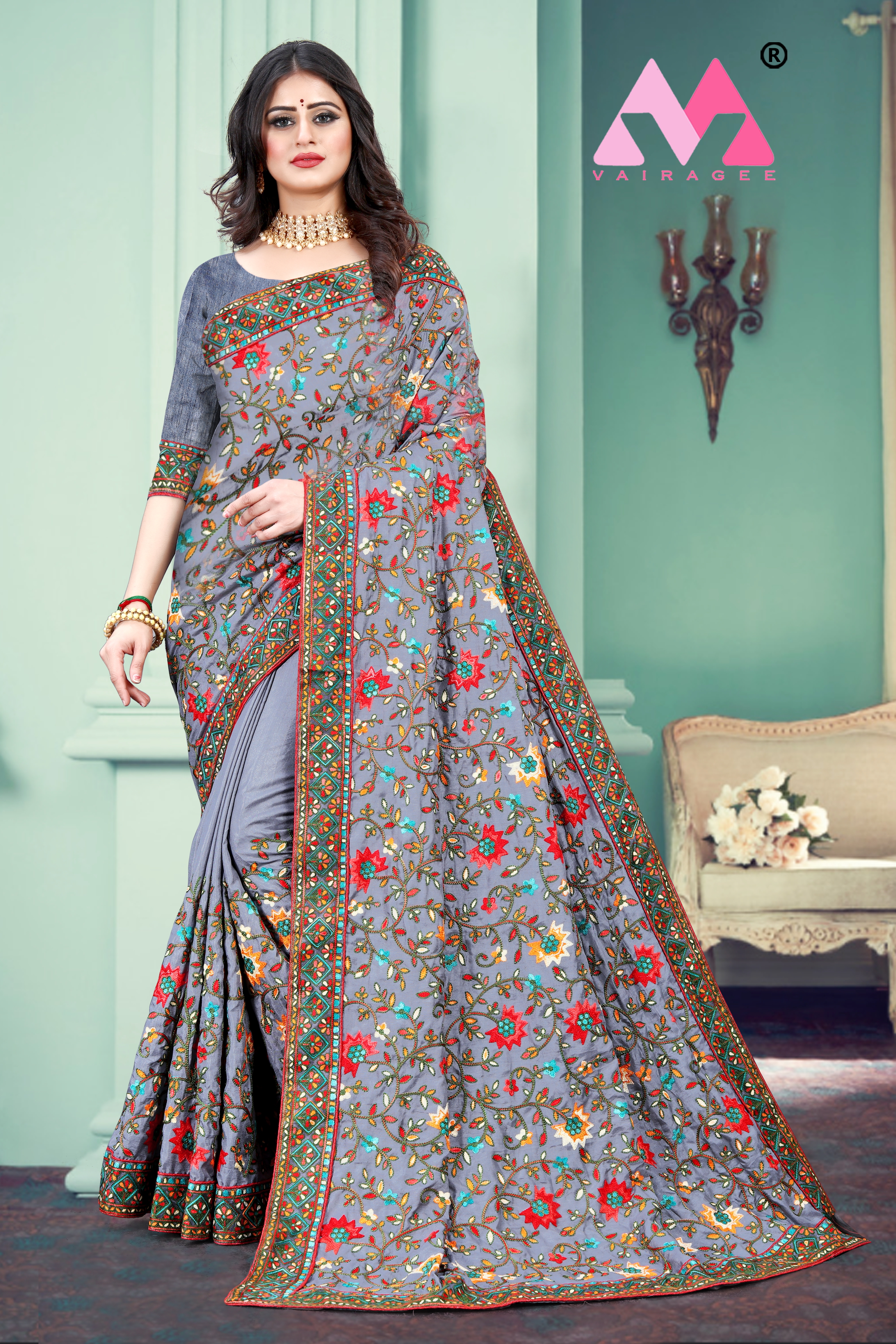 Vivera Shiva Vol 3 Party Wear Sarees Catalog
