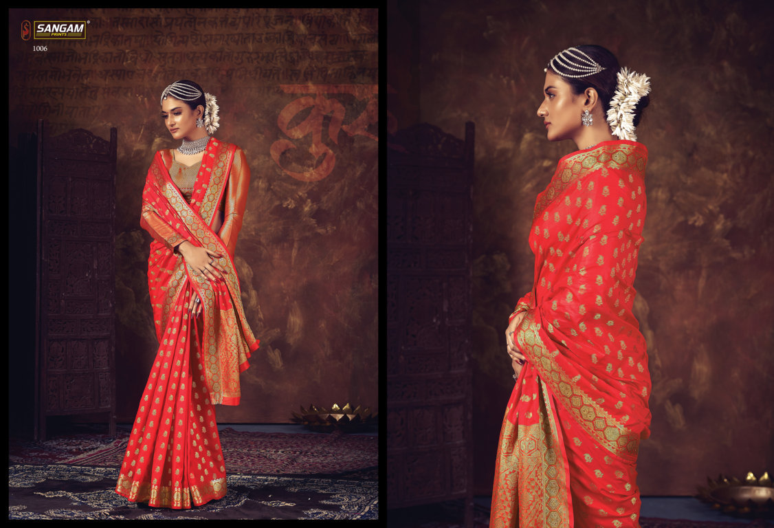 Sangam Presents Mangala Banarasi Silk Sarees