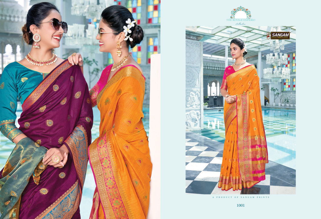 Sangam Radha Rani Cotton Handloom Sarees