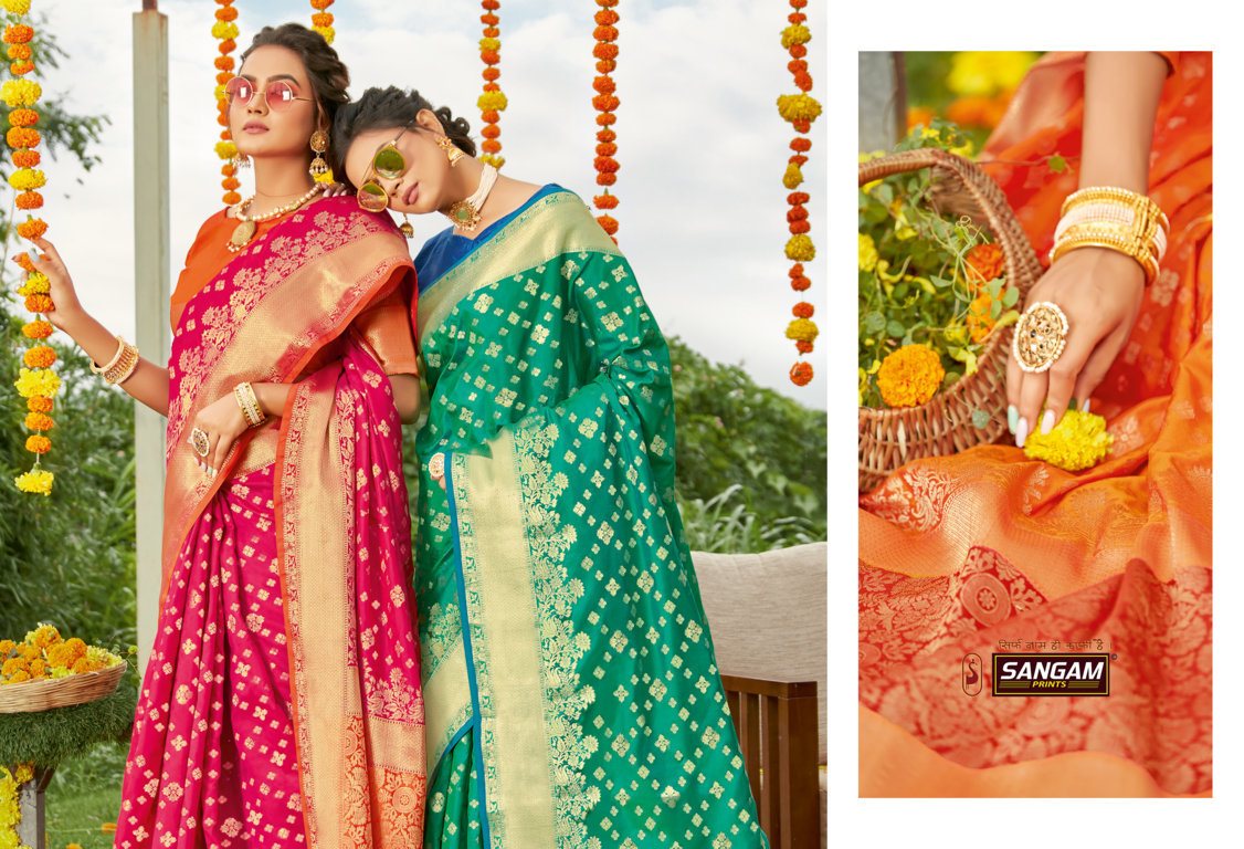 Sangam Presents Shivoham Silk Banarasi Sarees