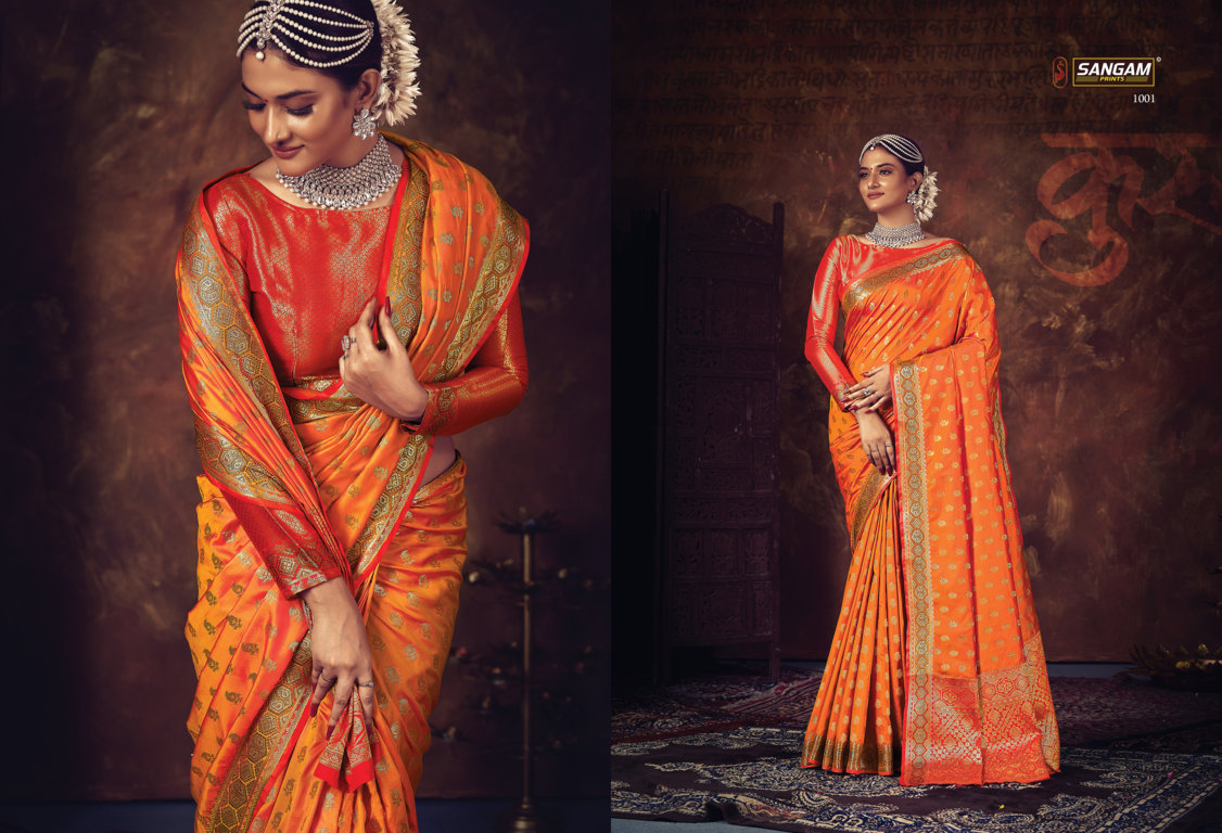 Sangam Presents Mangala Banarasi Silk Sarees