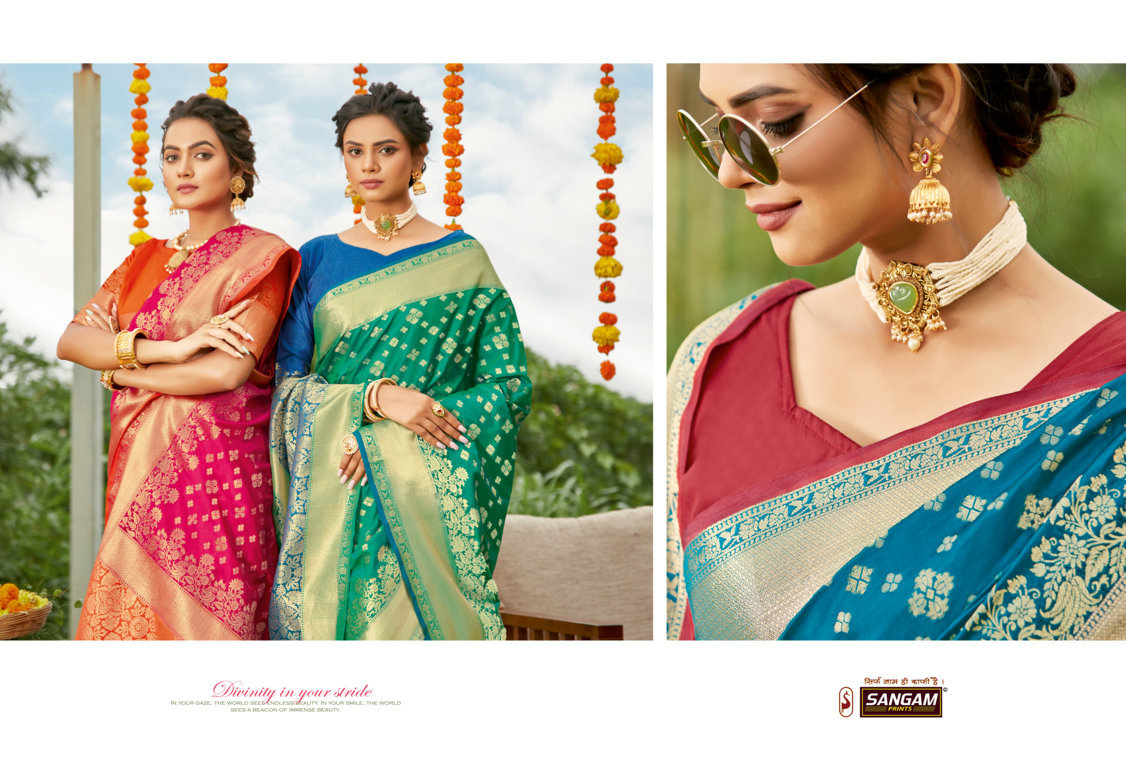 Sangam Presents Shivoham Silk Banarasi Sarees