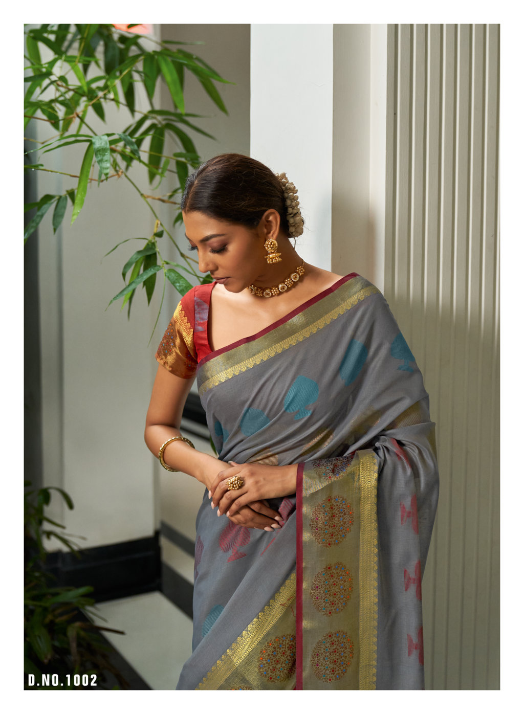 Sangam Swarna Designer Handloom Cotton Sarees