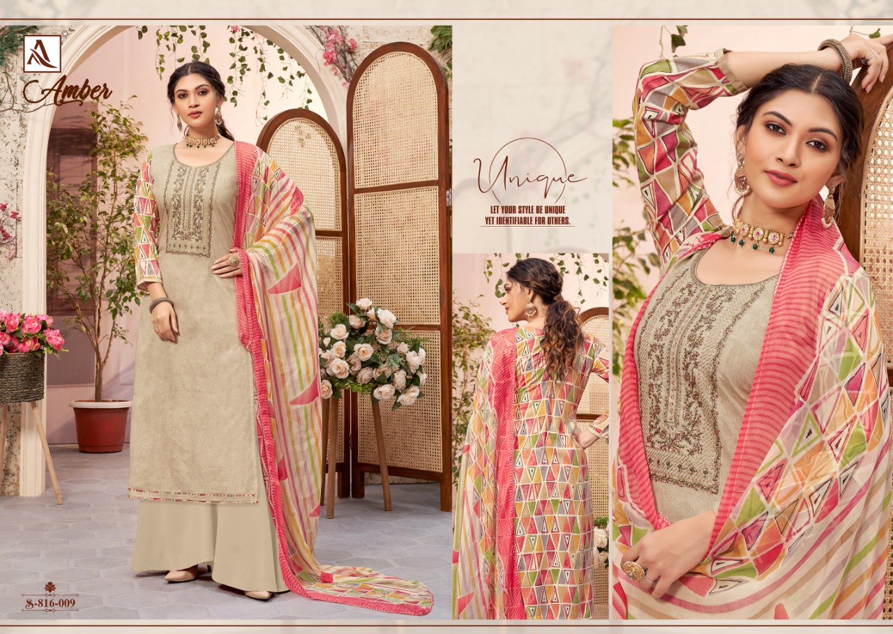 Alok Amber Vol  4 Viscose Rayon Designer Dress Material Catalog