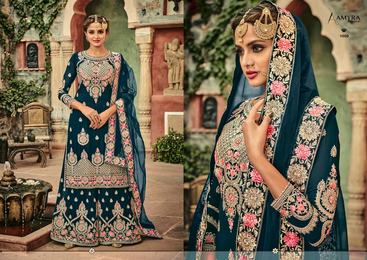 Amyra Gulshan Vol  2 Bridal Wear Georgette Designer Salwar Suita Catalog