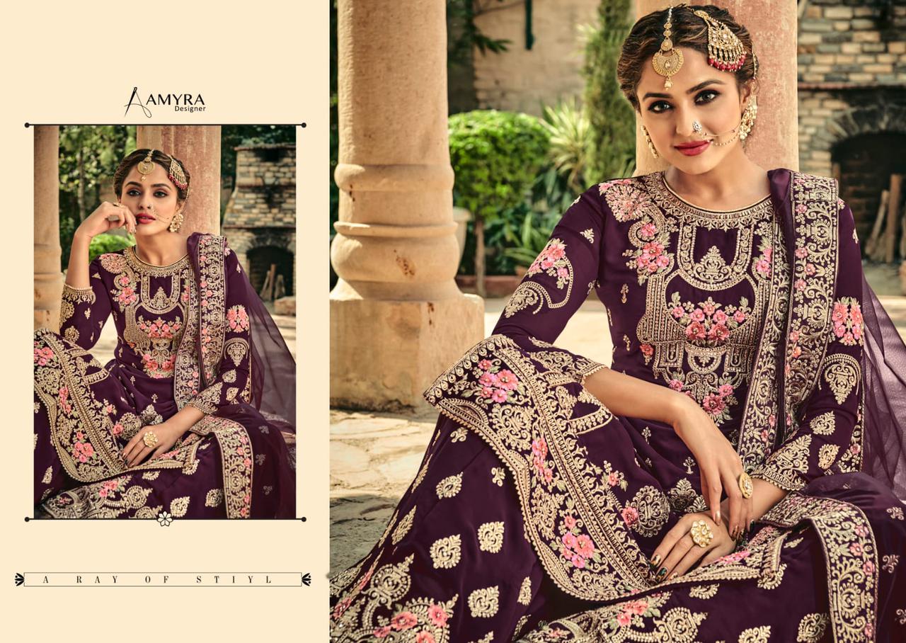 Amyra Gulshan Vol  2 Bridal Wear Georgette Designer Salwar Suita Catalog