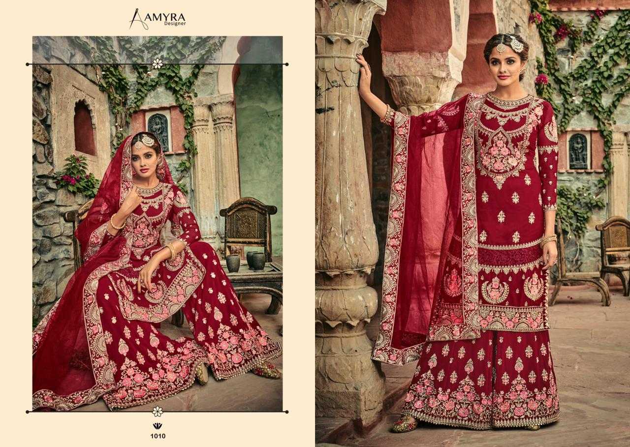 Amyra Gulshan Vol  2 Bridal Wear Georgette Designer Salwar Suita Catalog