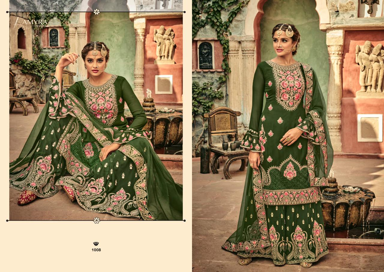 Amyra Gulshan Vol  2 Bridal Wear Georgette Designer Salwar Suita Catalog