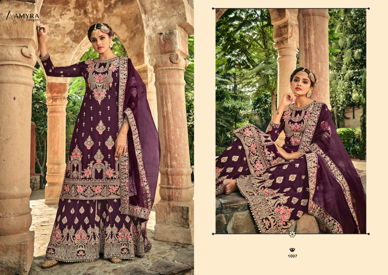 Amyra Gulshan Vol  2 Bridal Wear Georgette Designer Salwar Suita Catalog