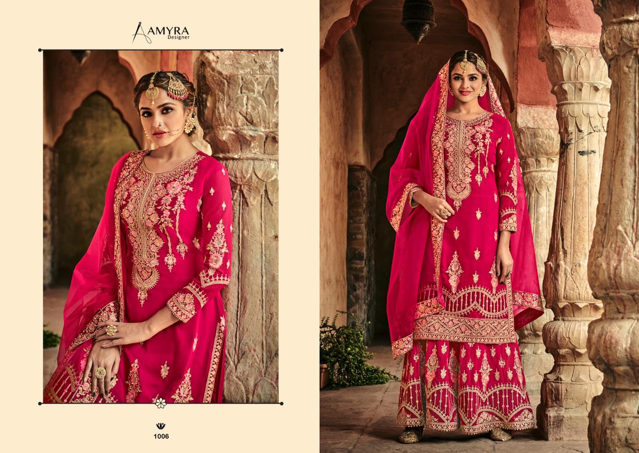 Amyra Gulshan Vol  2 Bridal Wear Georgette Designer Salwar Suita Catalog