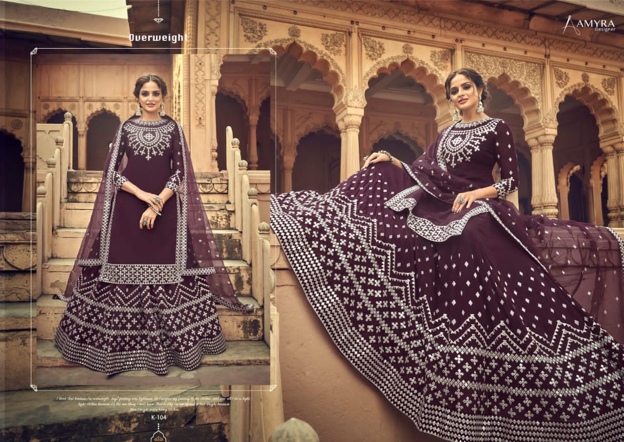 Amyra Kalakari Blooming Georgette Wear Designer Salwar Kameez Catalog