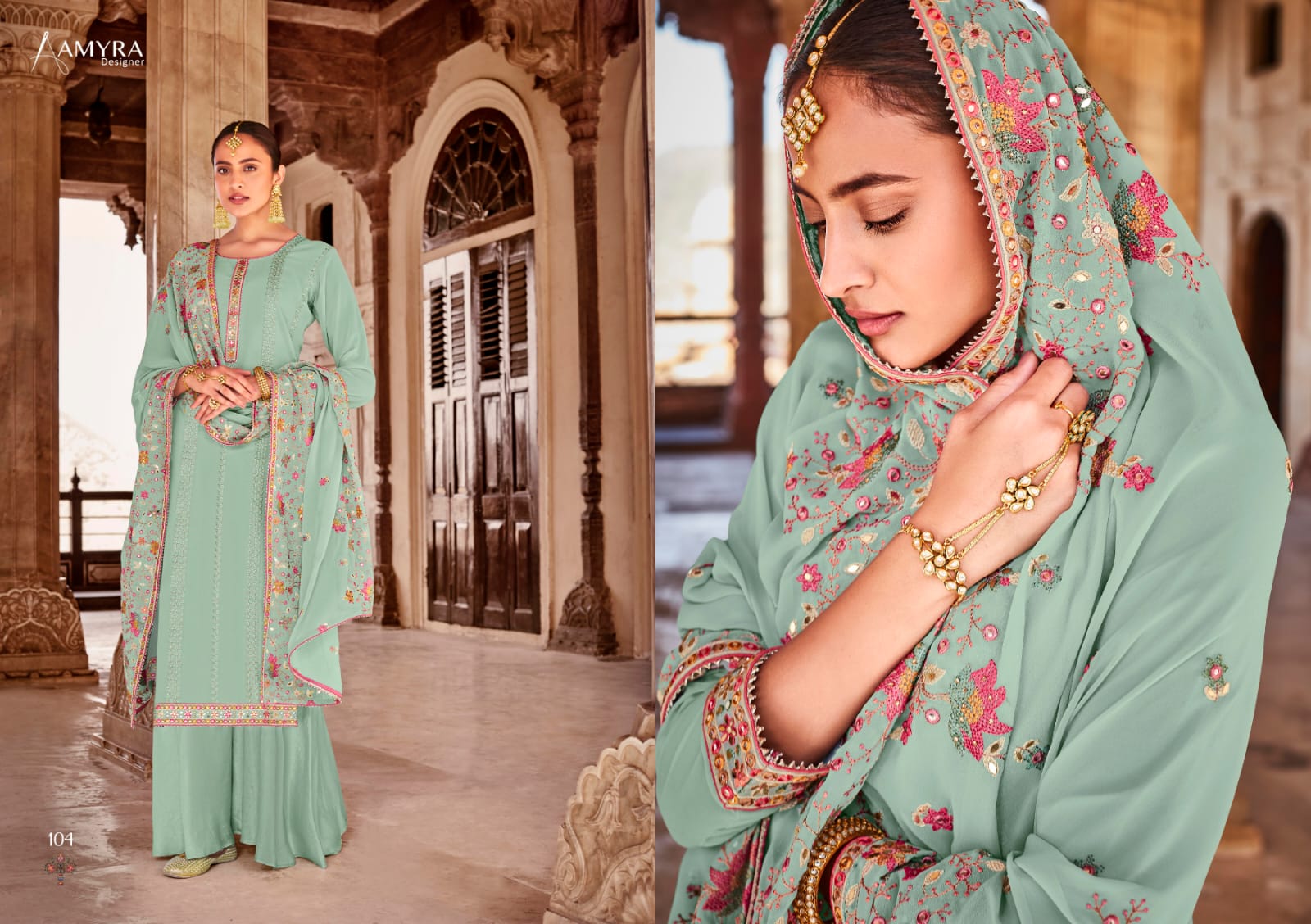 Amyra Kohioor Festive Wear Exclusive Embroidery Salwar Kameez Catalog