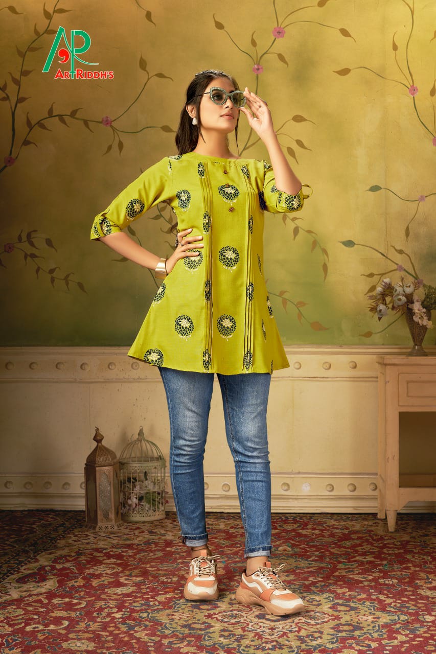 Art Riddh's  Pick And Choose Designer Cotton  Top