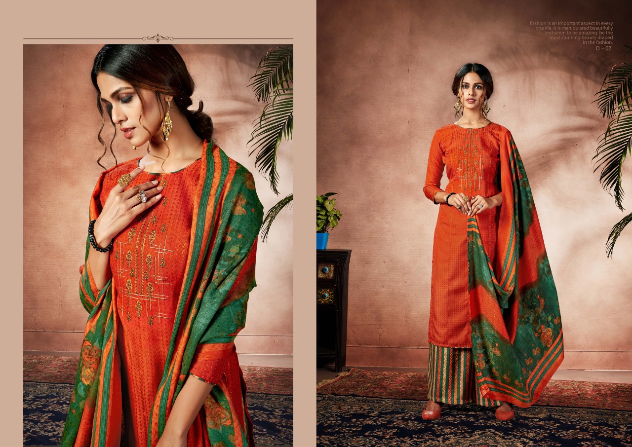 Belliza Nizam E Patiala  Vol  3 Pashmina Dress Material Catalog