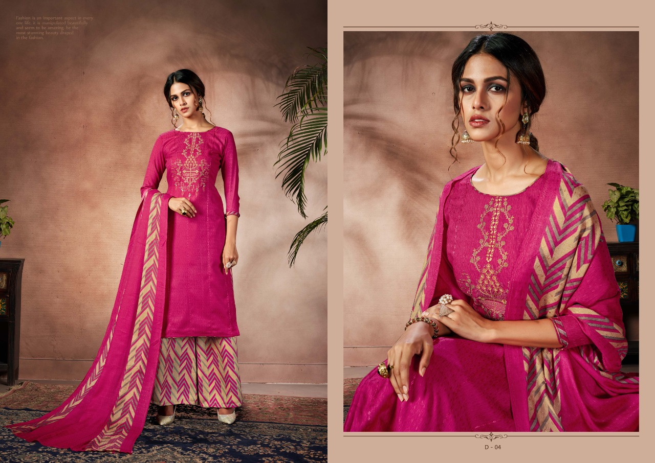 Belliza Nizam E Patiala  Vol  3 Pashmina Dress Material Catalog