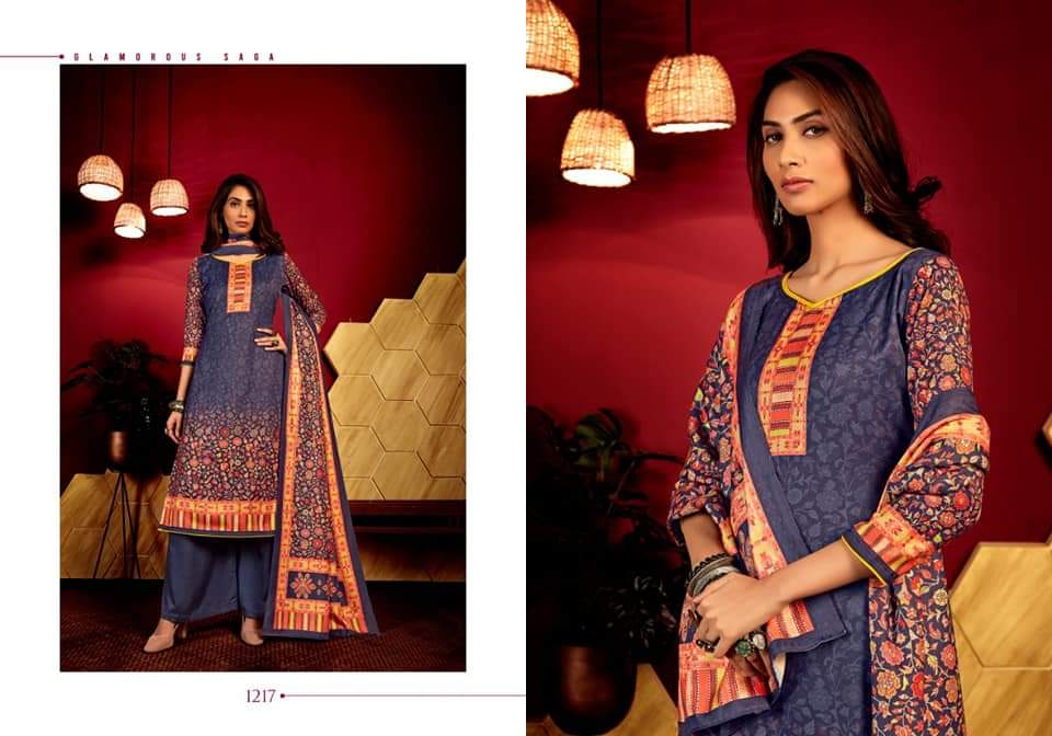 Bipson Inayat Woollen Digital Pashmina Catalog