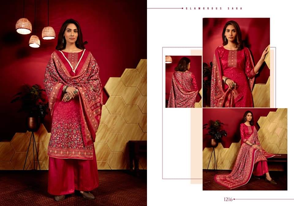 Bipson Inayat Woollen Digital Pashmina Catalog