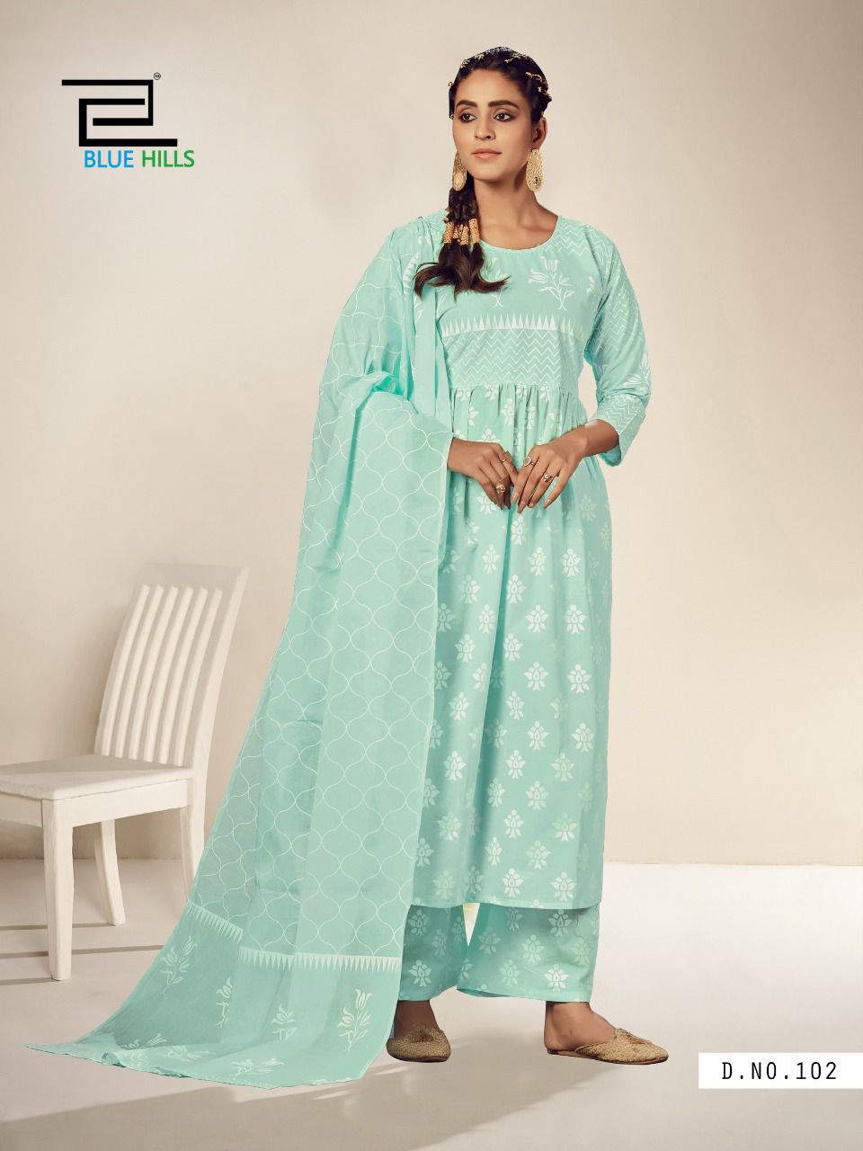 Blue Hills Cotton Candy Vol  3 Designer Ready Made Catalog
