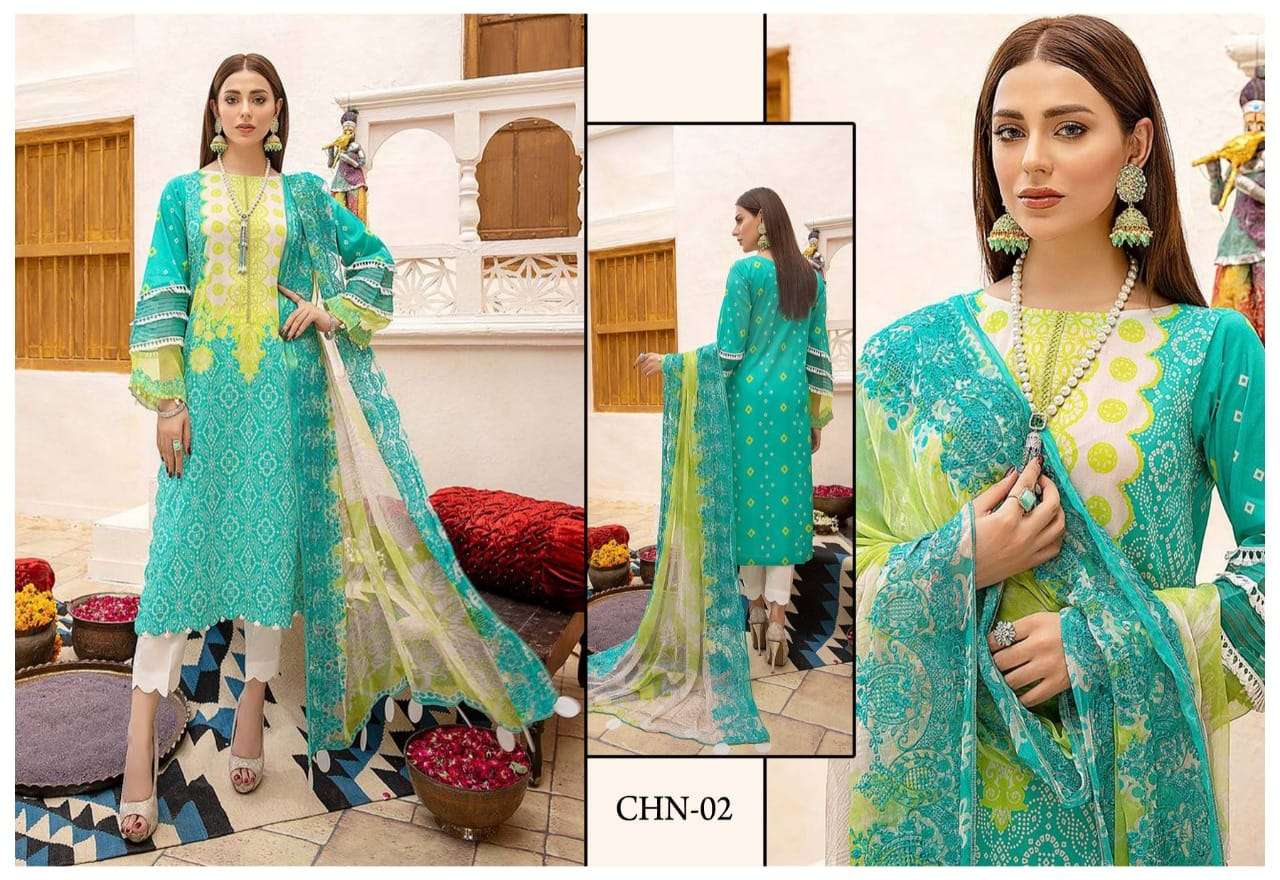 Charizma Signature Chunari Cotton Collection Pure Cotton Pakistani Suits Collection