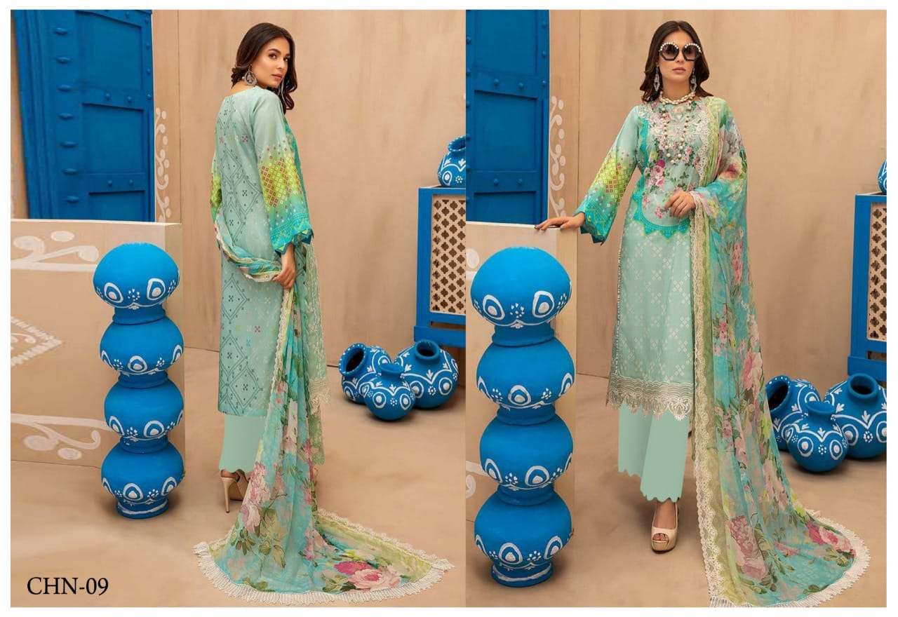 Charizma Signature Chunari Cotton Collection Pure Cotton Pakistani Suits Collection