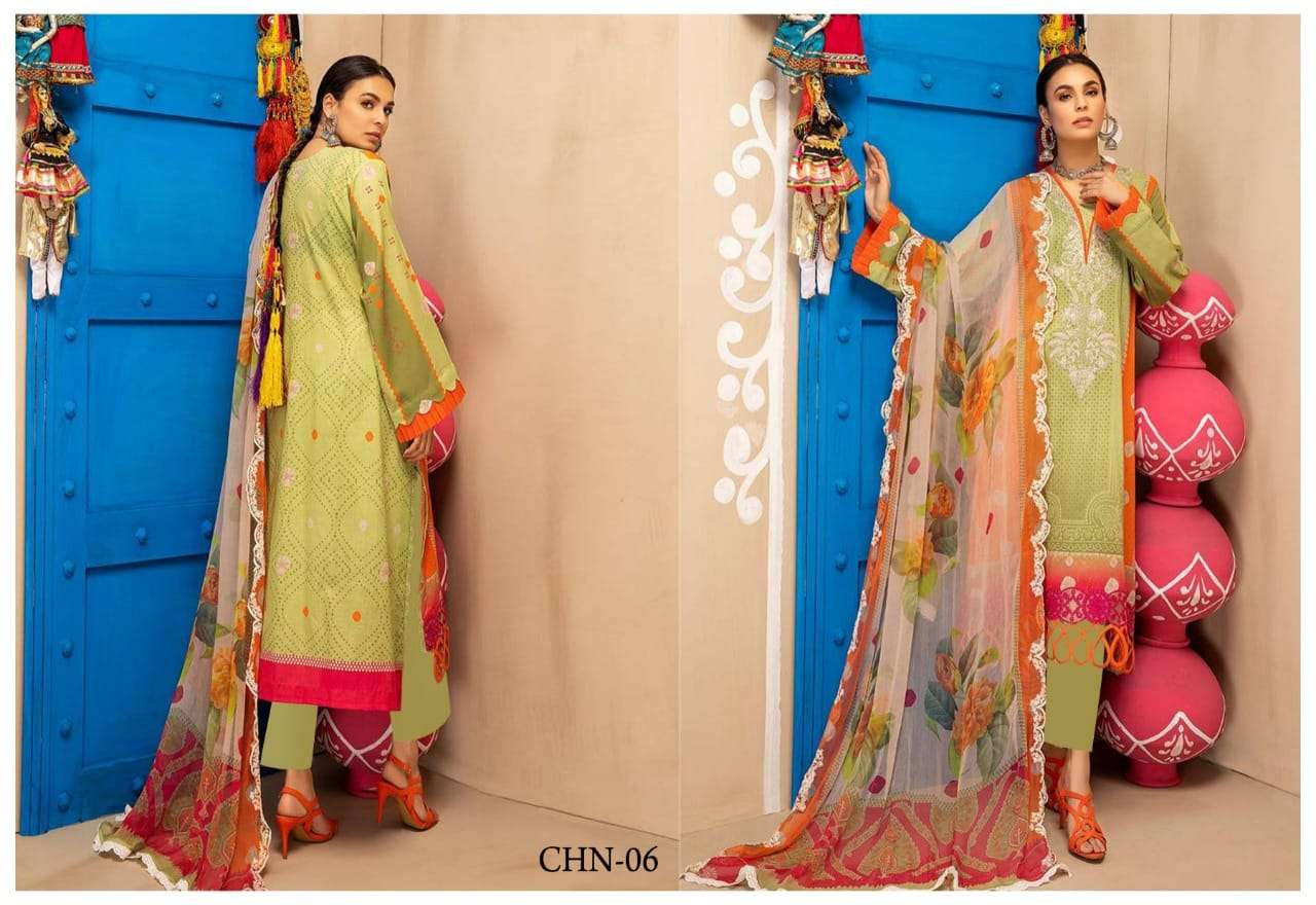 Charizma Signature Chunari Cotton Collection Pure Cotton Pakistani Suits Collection