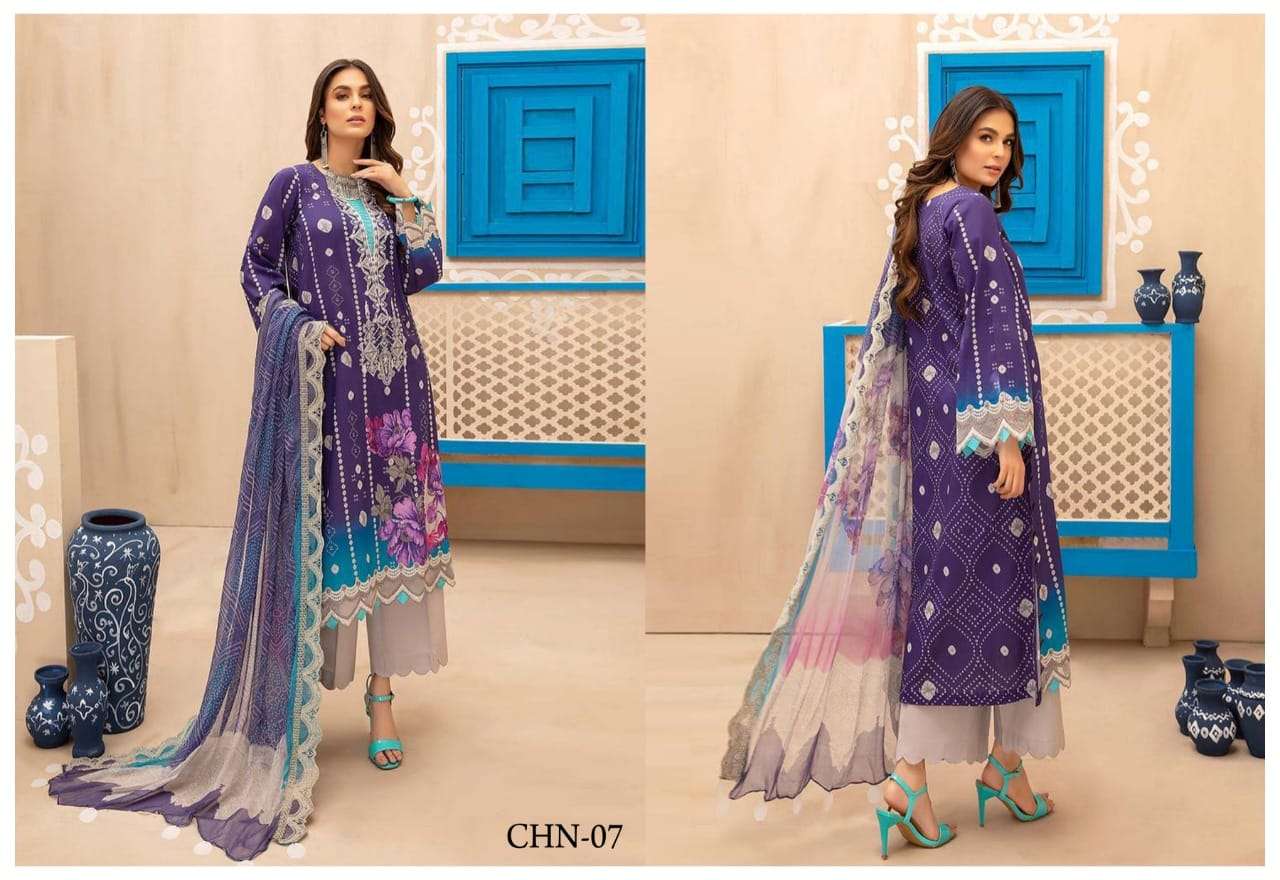 Charizma Signature Chunari Cotton Collection Pure Cotton Pakistani Suits Collection