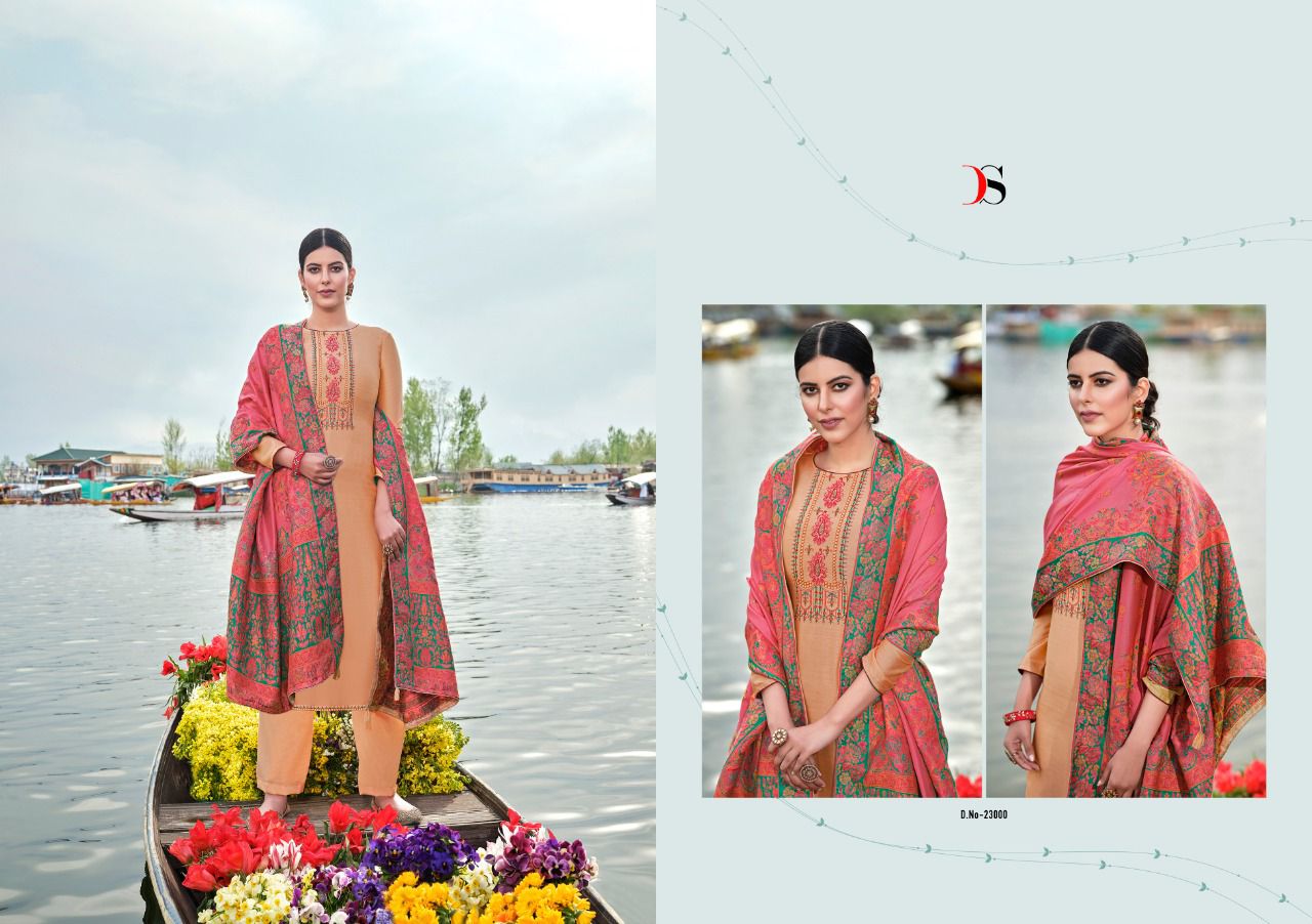 Deepsy Aafreen Mulbeery Silk Designer Salwar Suits Catalog