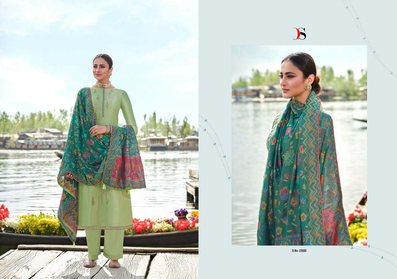 Deepsy Aafreen Mulbeery Silk Designer Salwar Suits Catalog