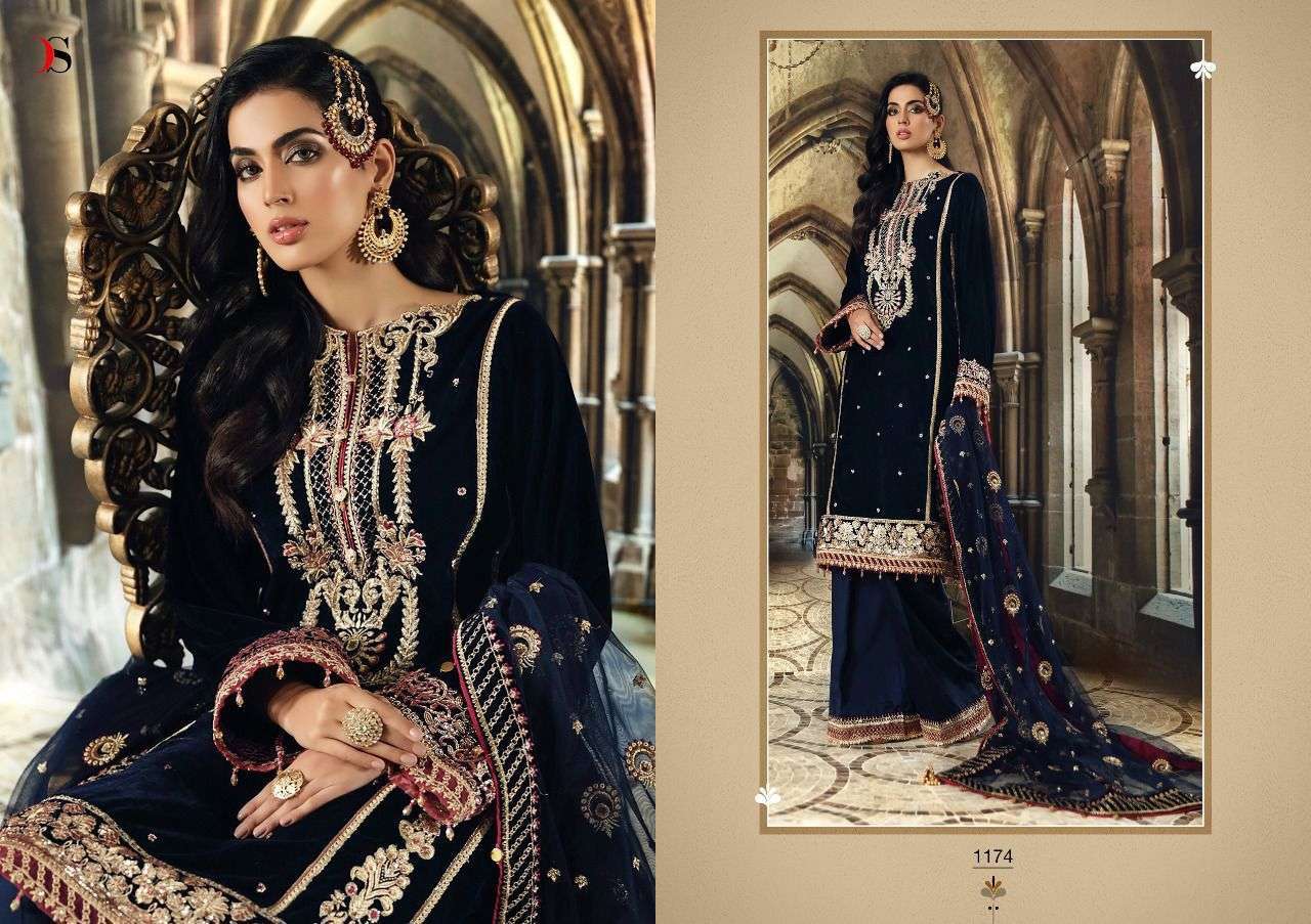 Deepsy  Anaya Velvet With Embroidery Work Pakistani Suits Catalog