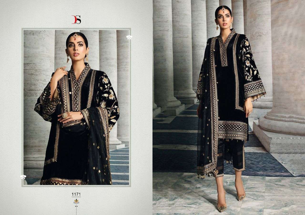 Deepsy  Anaya Velvet With Embroidery Work Pakistani Suits Catalog