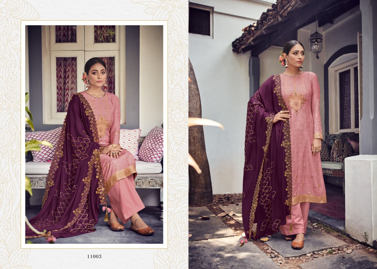 Deepsy Lvyona Viscose Embroidery  Designer Dress Material