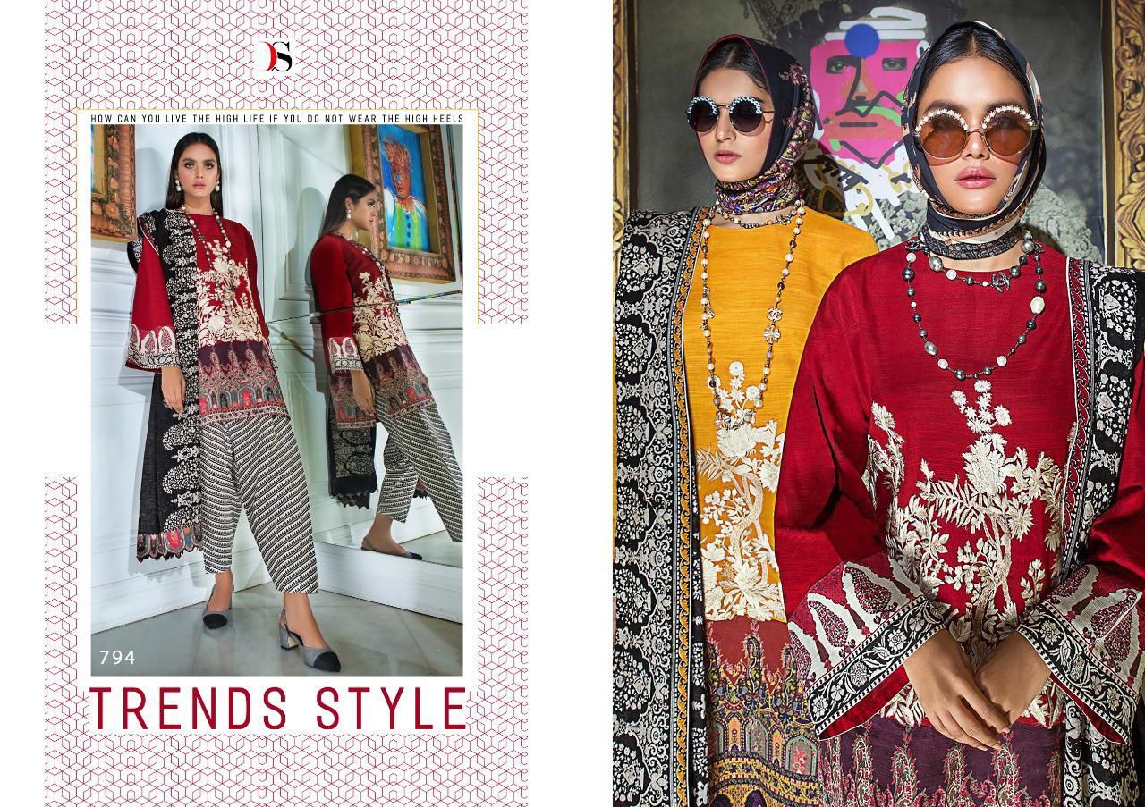 Deepsy Sana Safinaz Muzlin Pashmina Collection  Embroidered Pakistani Suits  Catalog