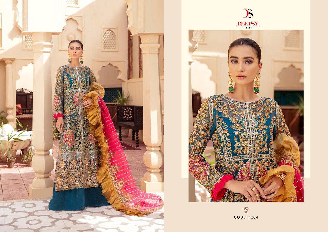 Deepsy  Mariyam Embroidered Pakistani Heavy Suits Catalog