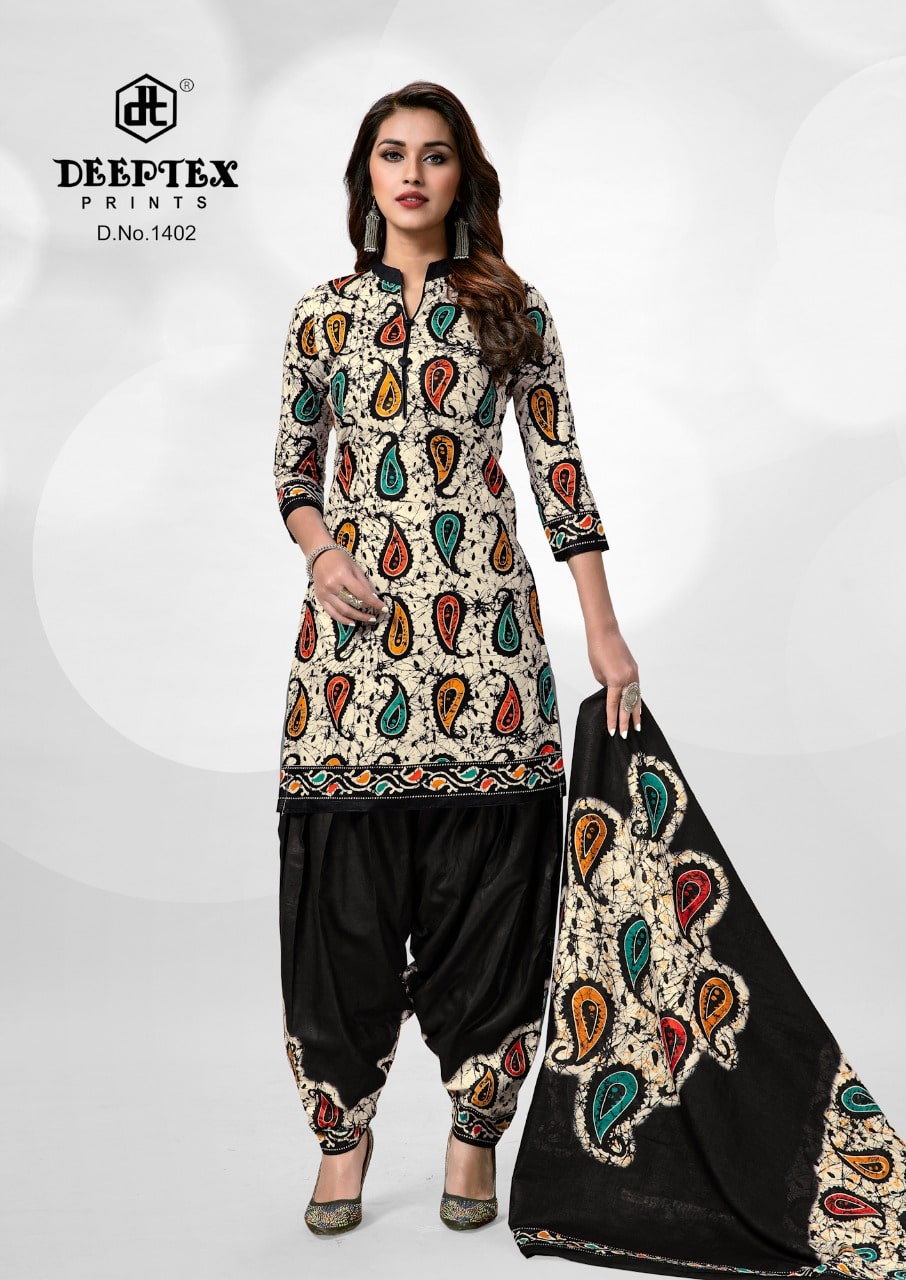 Deeptex Batik Plus Vol 14 Regular Wear Cotton Dress Material Catalog