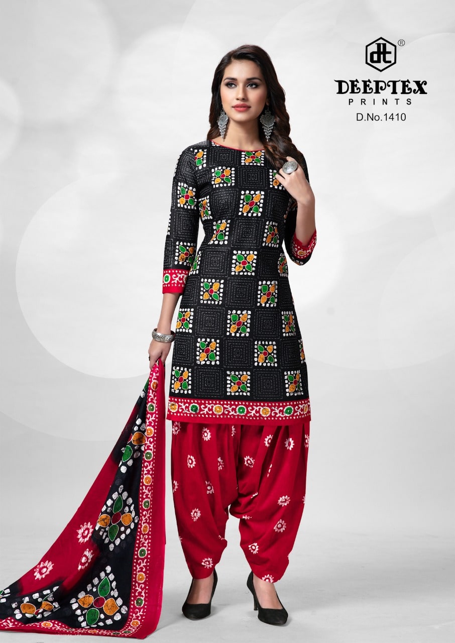Deeptex Batik Plus Vol 14 Regular Wear Cotton Dress Material Catalog