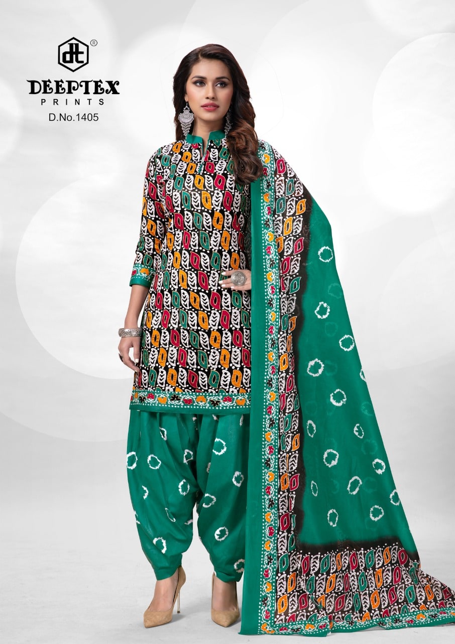 Deeptex Batik Plus Vol 14 Regular Wear Cotton Dress Material Catalog