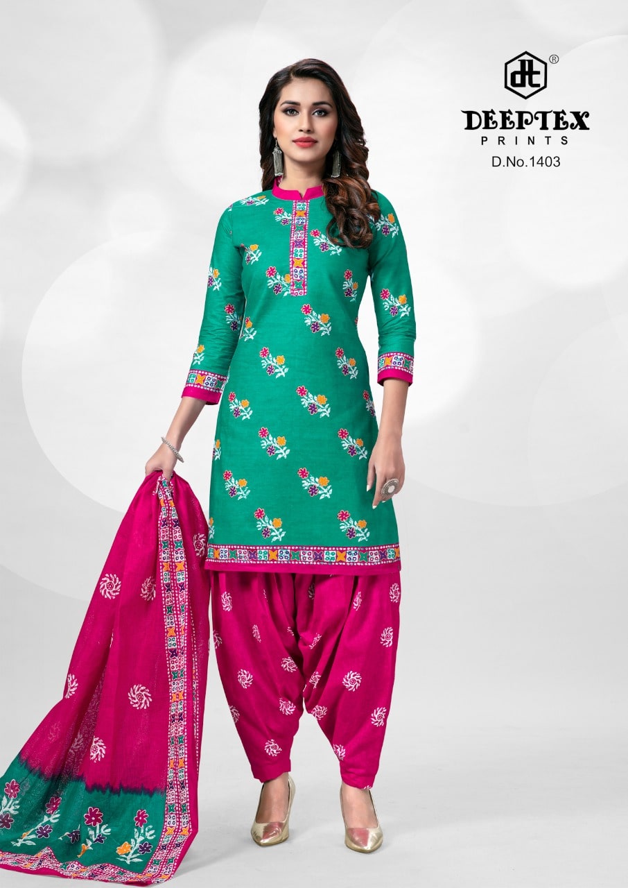 Deeptex Batik Plus Vol 14 Regular Wear Cotton Dress Material Catalog