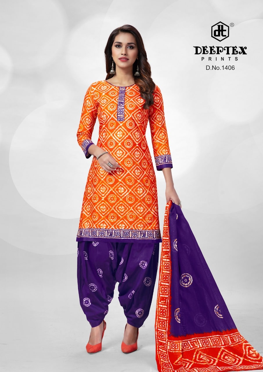 Deeptex Batik Plus Vol 14 Regular Wear Cotton Dress Material Catalog