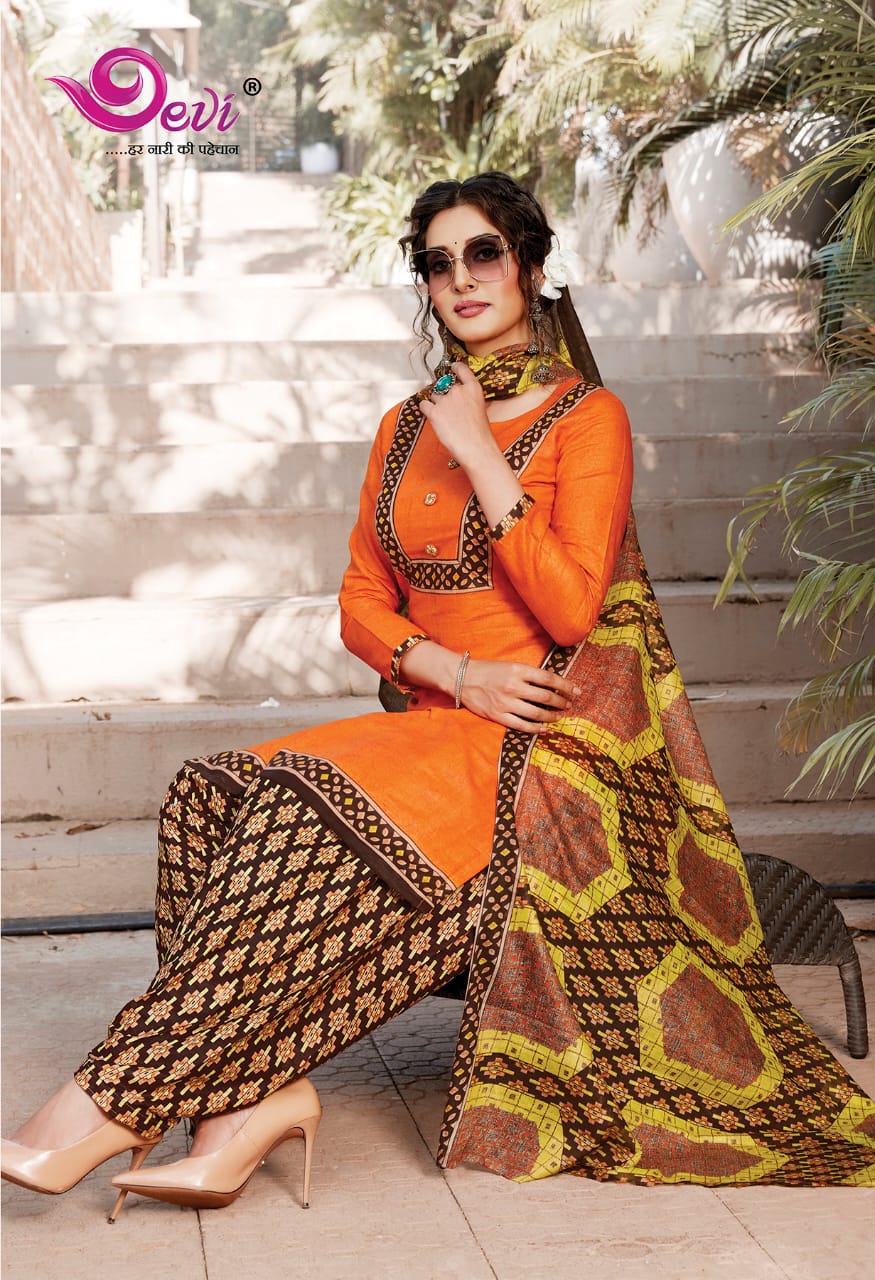 Devi Rashi Vol  10 Cambric Cotton Regular Wear Dress Material Catalog
